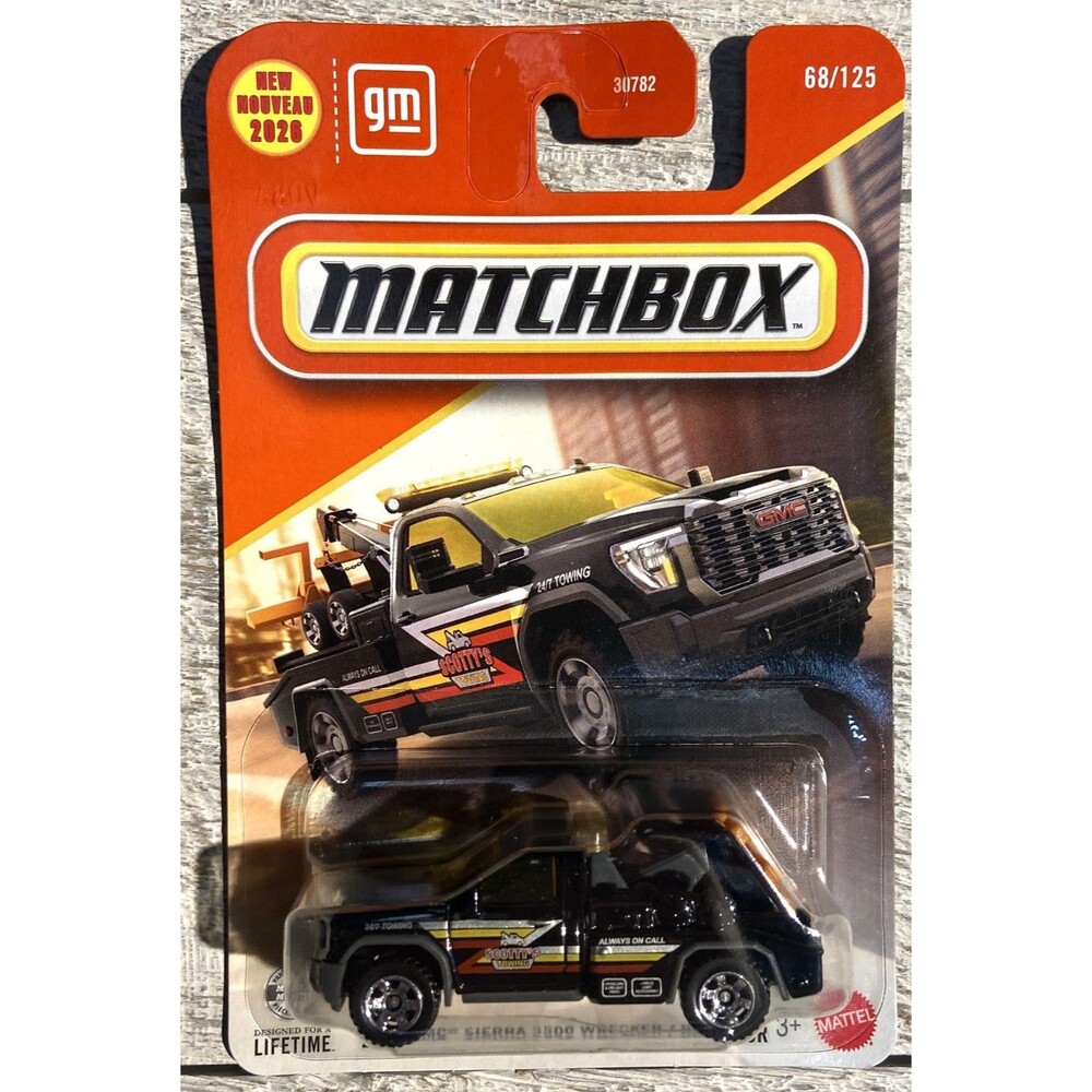 2026 Matchbox - #68 2024 GMC Sierra 3500 Wrecker